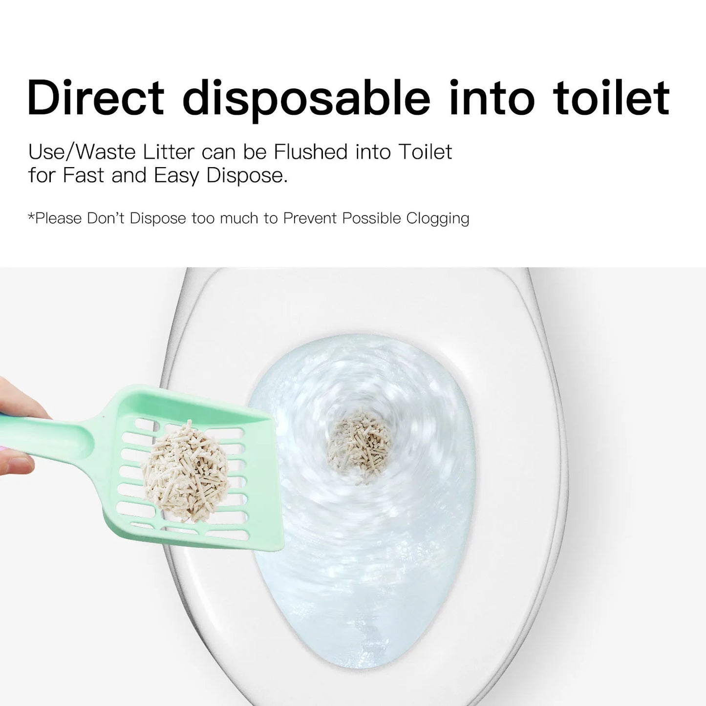 Tofu Cat Litter Natural Botanical Dust-Free Flushable Odor Control