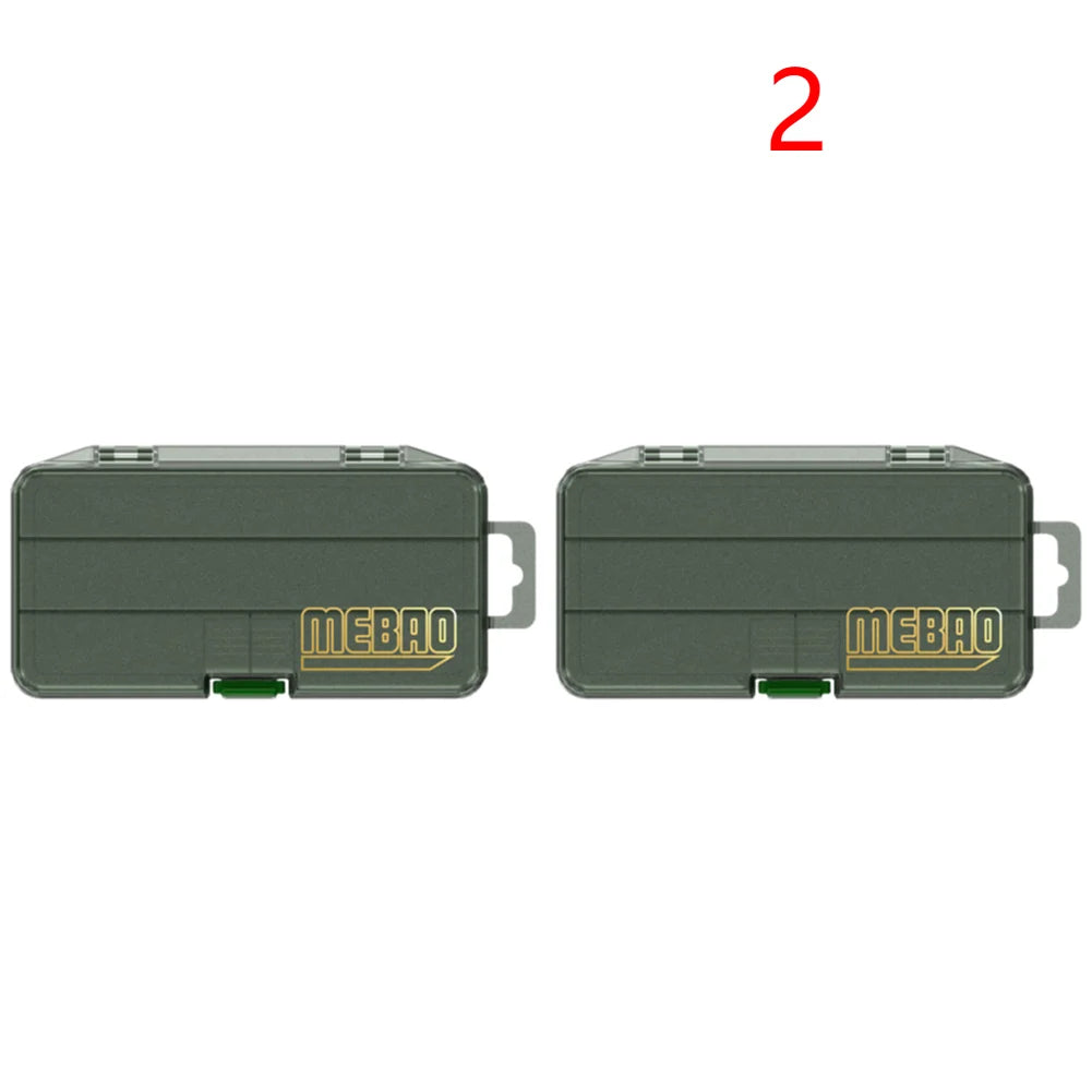 Fishing Tackle Box With Adjustable Dividers Storage