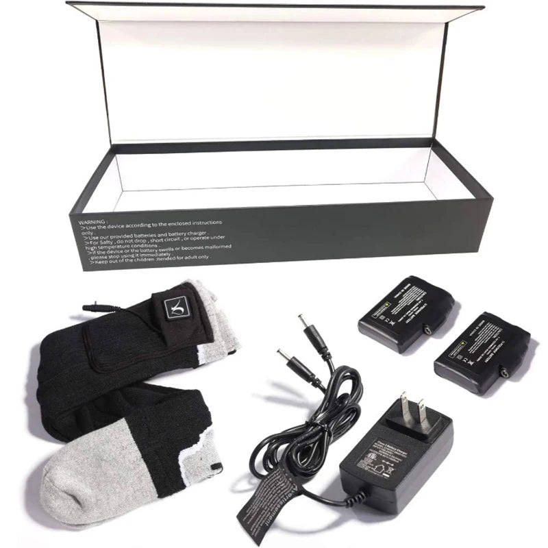 Electric Heated Socks With 3 Temperature Levels