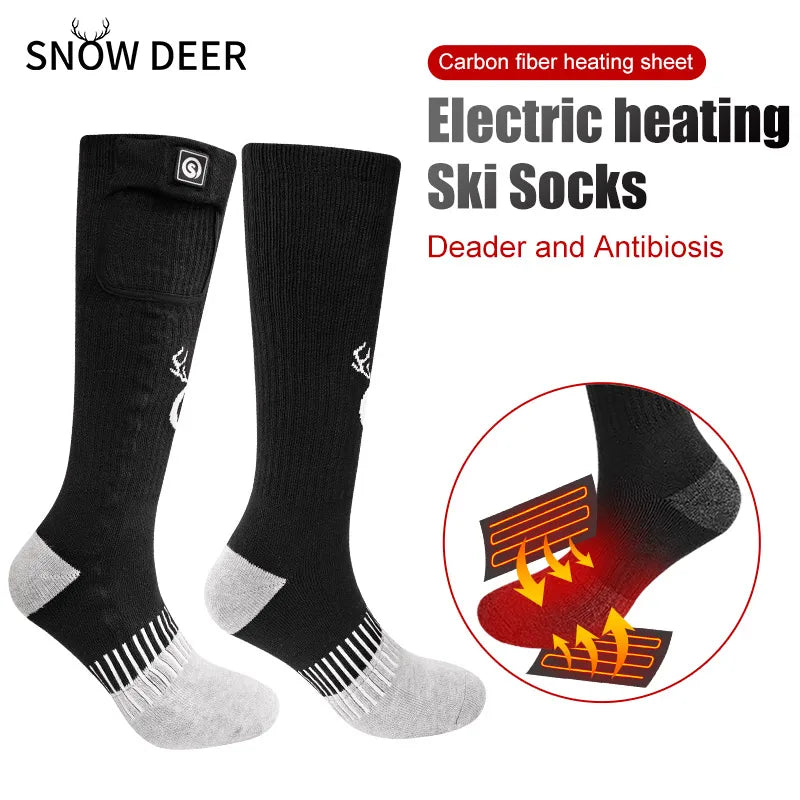 Rechargeable Heated Socks for Men and Women