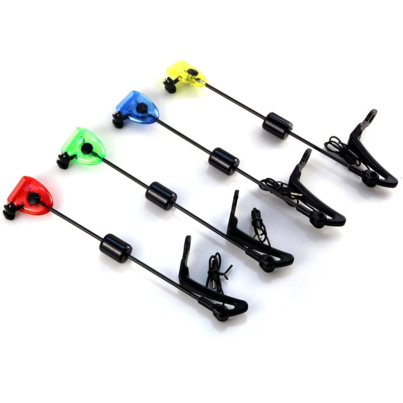 JSFUN LED Fishing Swingers Set With Zipped Case Bite Indicator