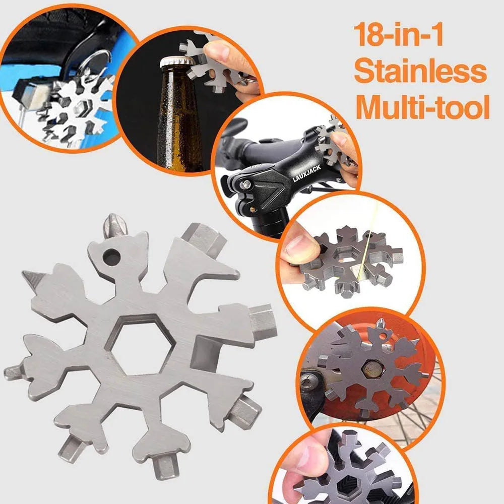 Stainless Snowflake Multi Tool