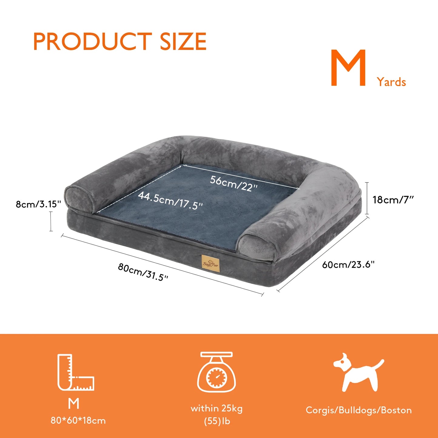 Daily Adventure Supplies Orthopedic Dog Bed Mattress