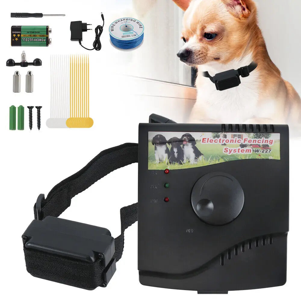 Electric Dog Fence System For Off Leash Training And Containment