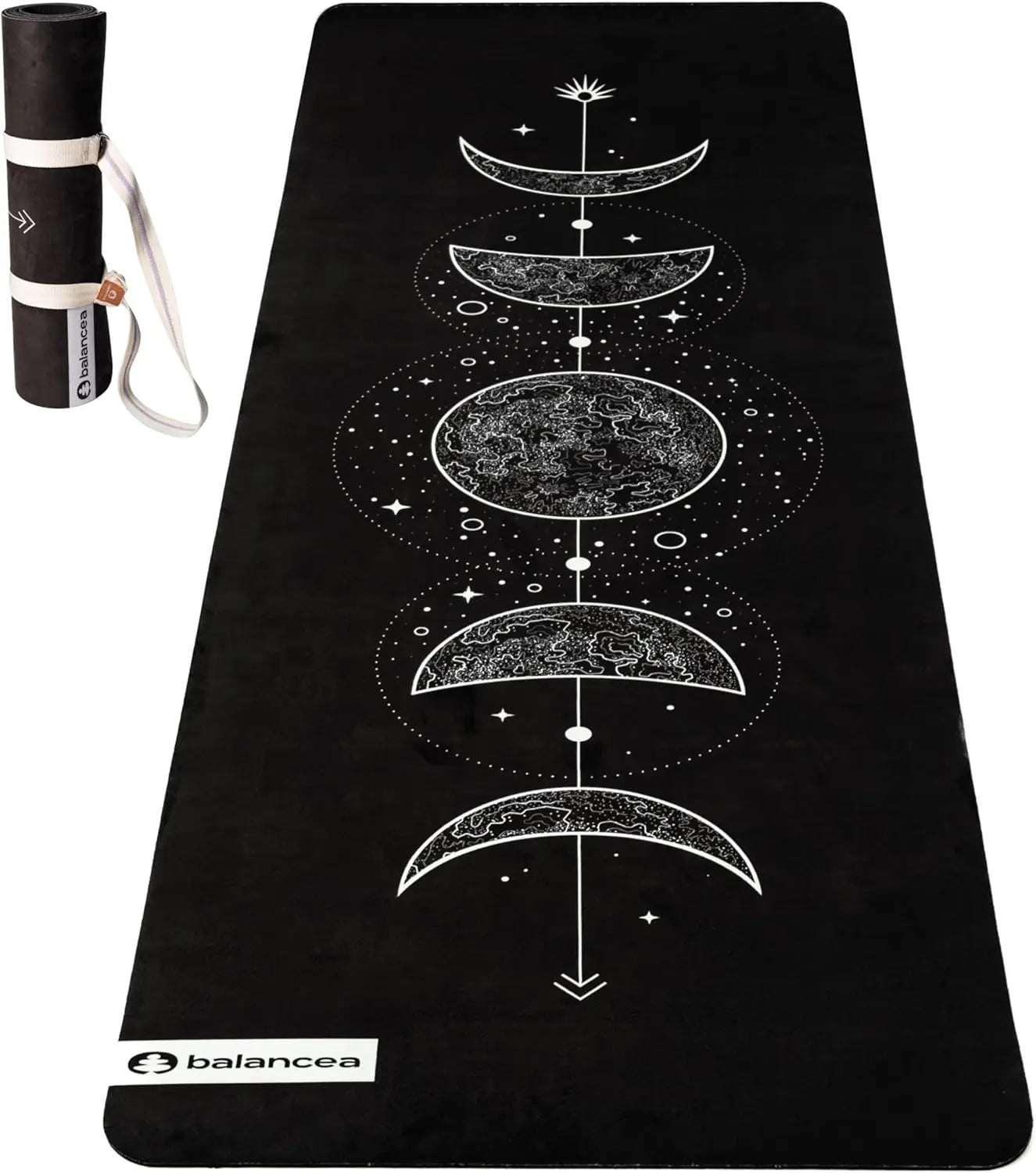 Eco Friendly Non Slip Yoga Mat With Strap For Home