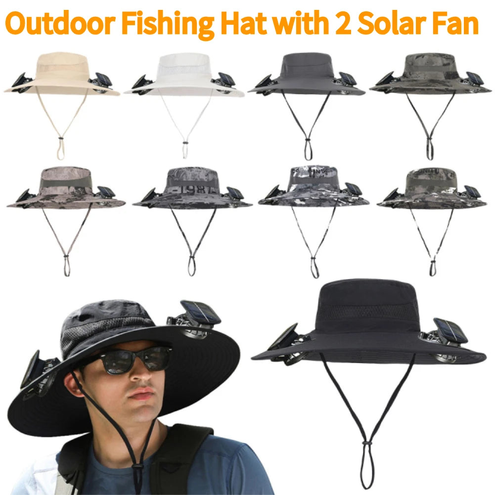 Solar Fan Hat