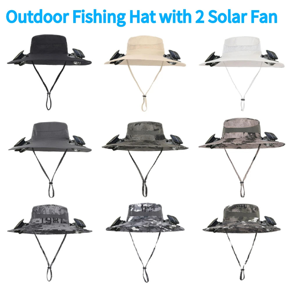 Solar Fan Hat