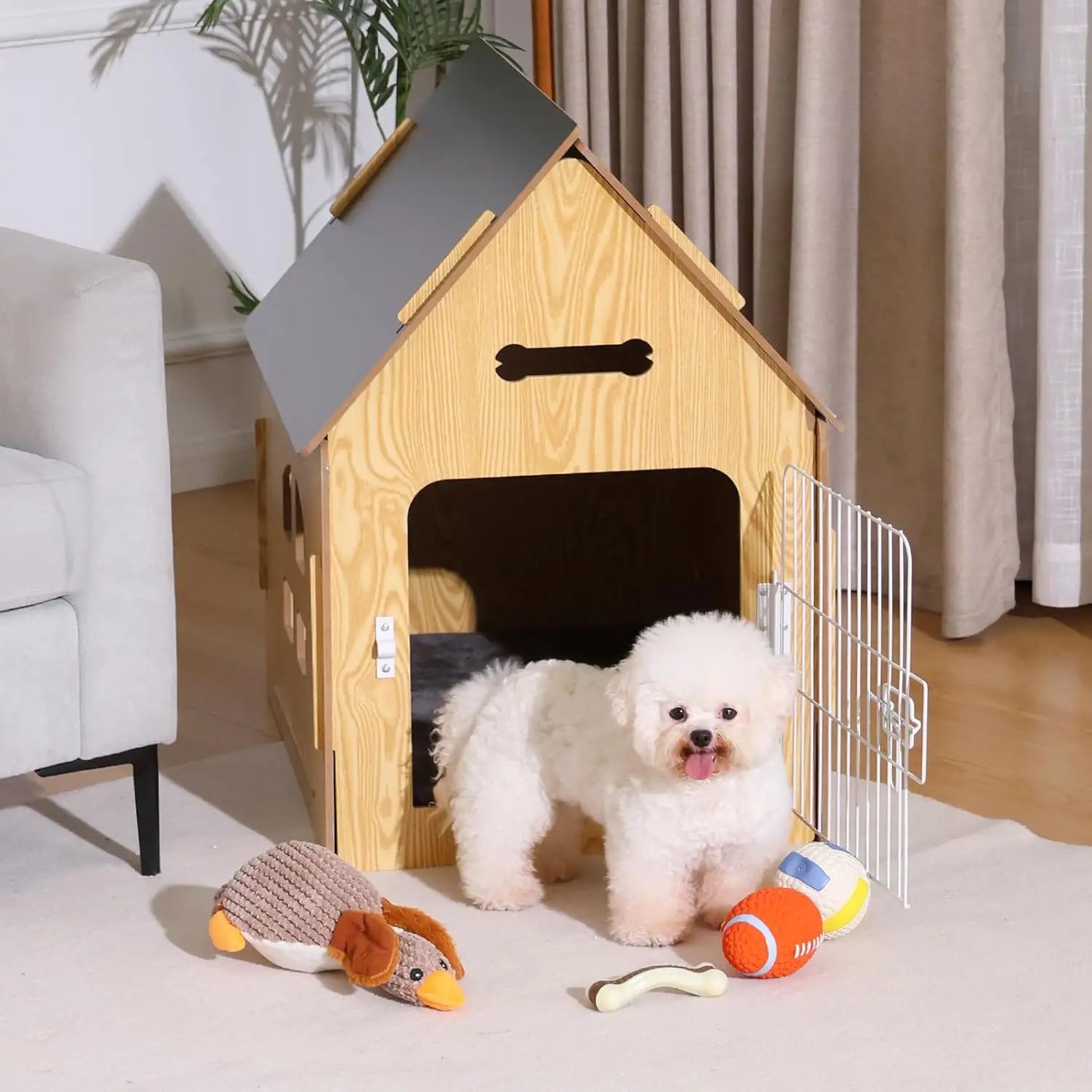 Daily Adventure Supplies Indoor Dog House For Small Dogs