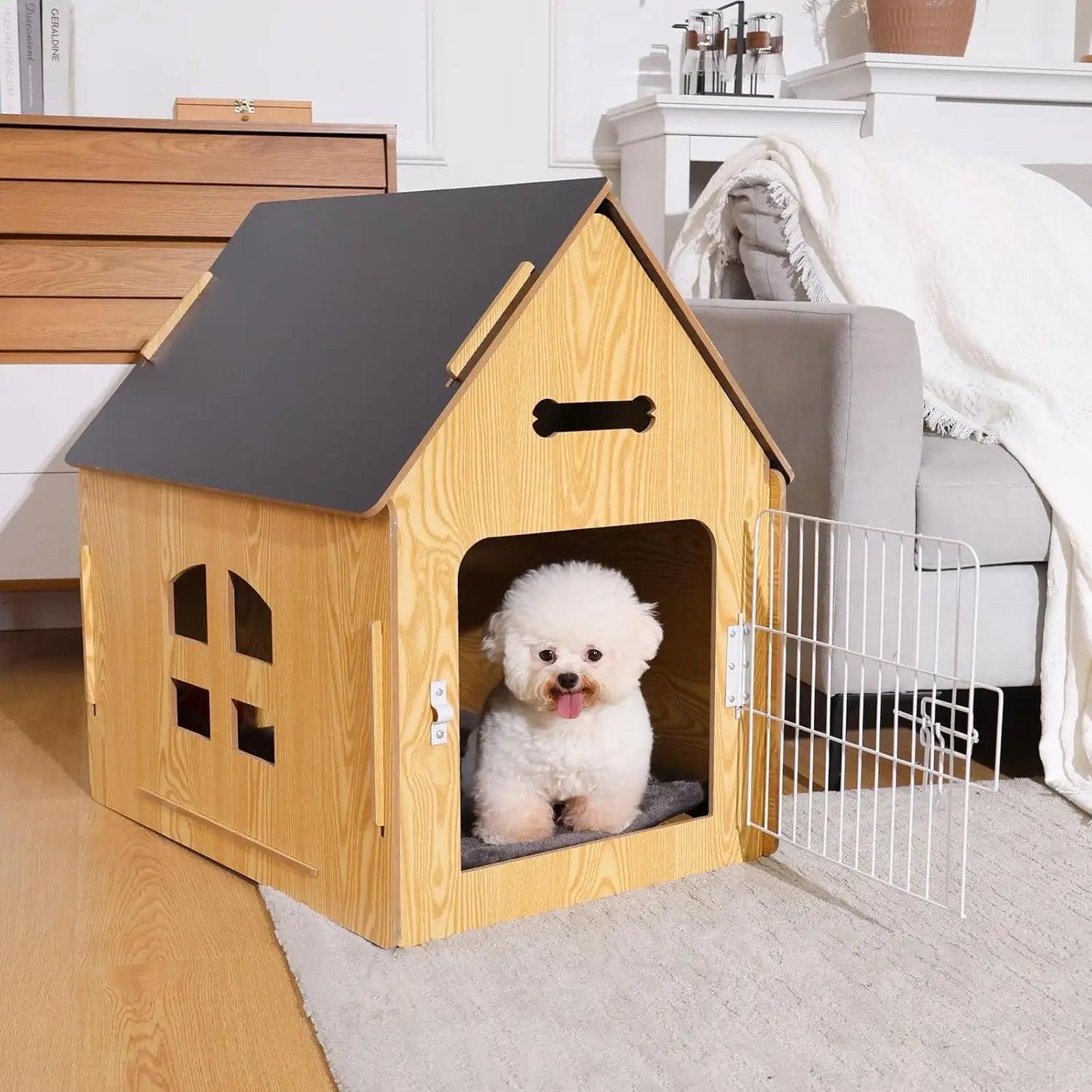 Daily Adventure Supplies Indoor Dog House For Small Dogs