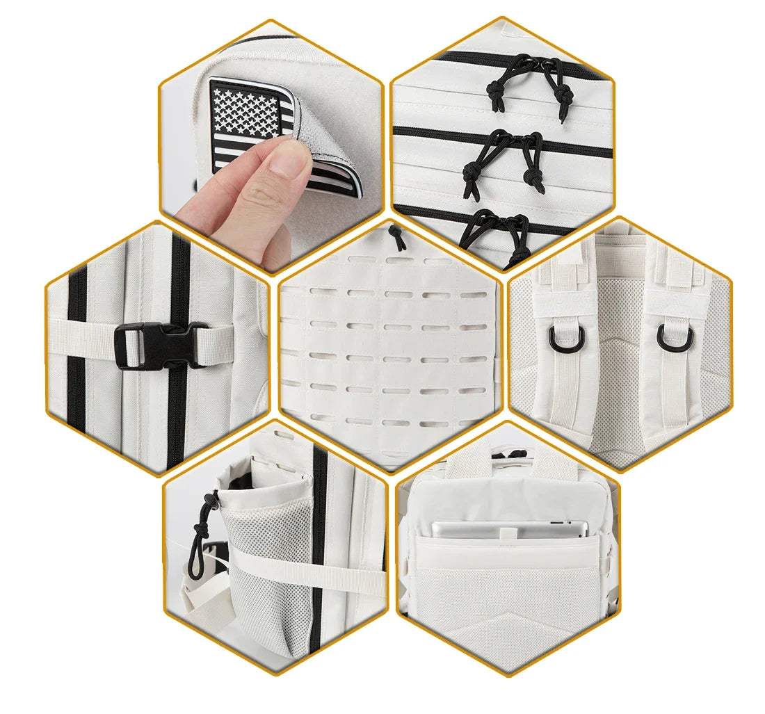 ReFire Gear Tactical Backpacks For Men Women Water Bottle