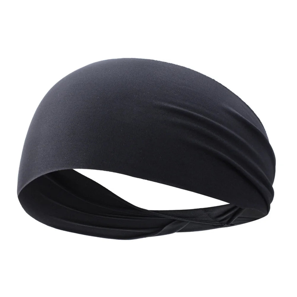Quick Dry Sweat Absorption Headband Anti Slip For Yoga Running