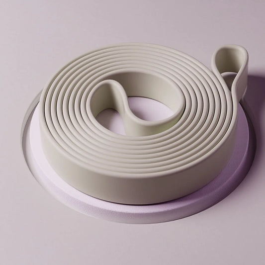 WOSWEIR Silicone Fitness Stretch Band for Yoga and Resistance Training