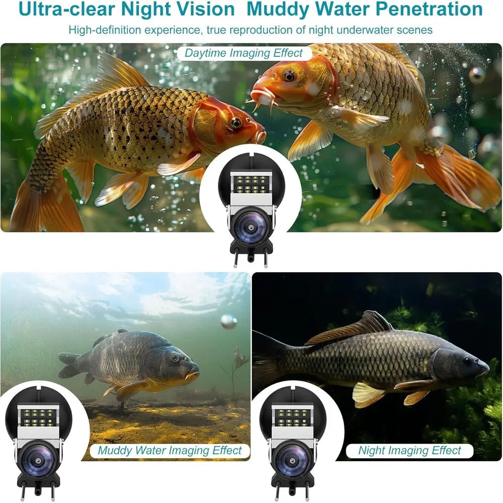 LCD Portable Fish Finder With Night Vision For Ice Fishing