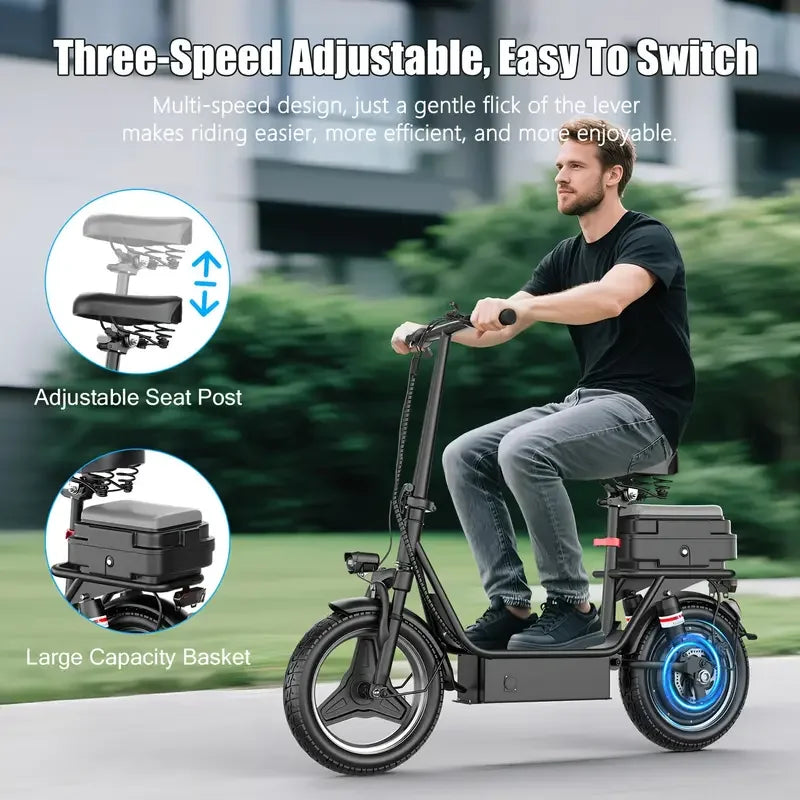 Foldable Electric Scooter 24 To 32 Mile Range