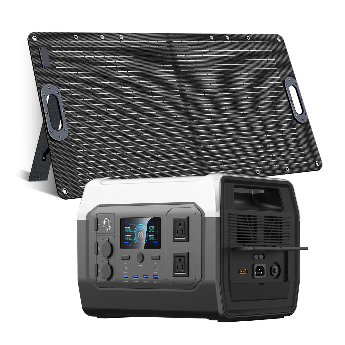 Wave Solar Generator Power Station