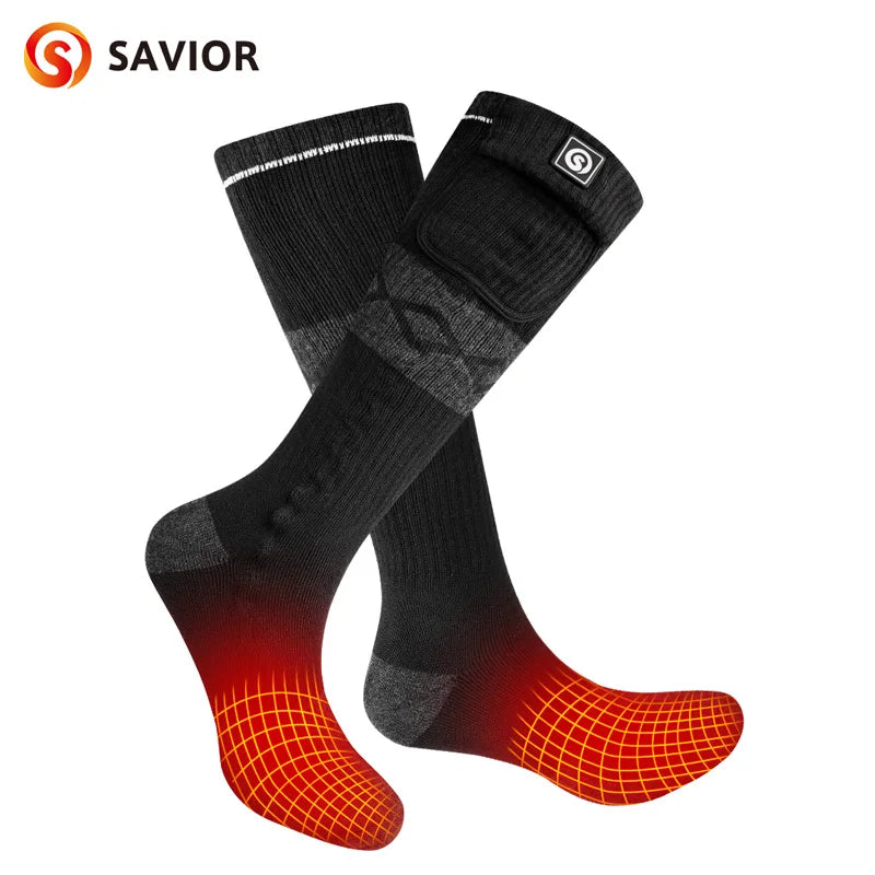 Electric Heated Socks With 3 Temperature Levels