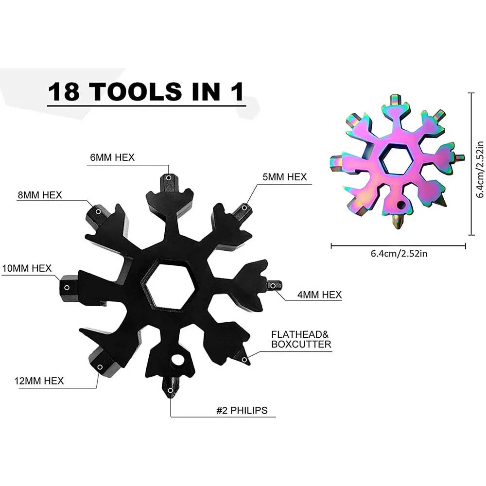 Stainless Snowflake Multi Tool