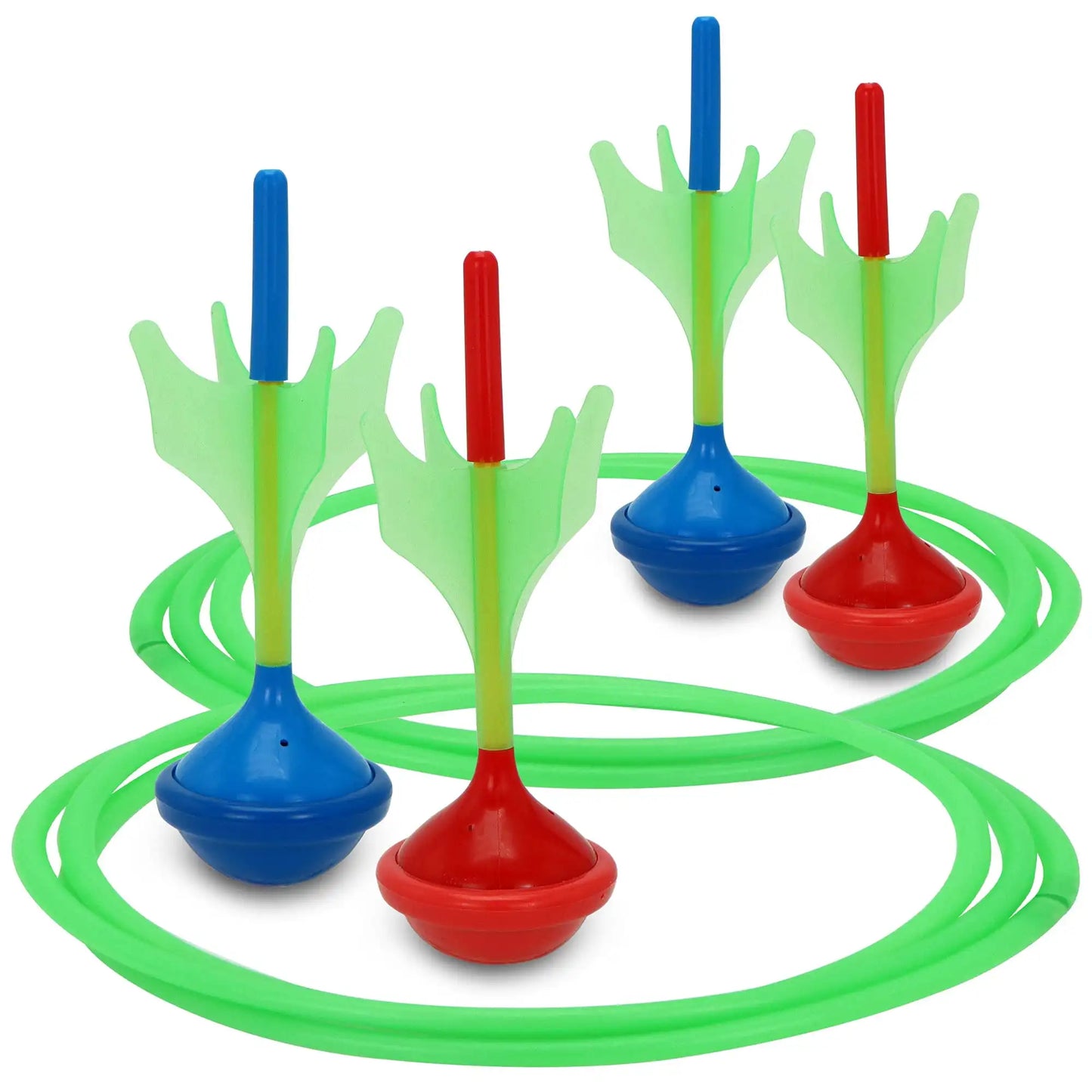 Joyfy Glow In The Dark Lawn Darts Game Set Outdoor