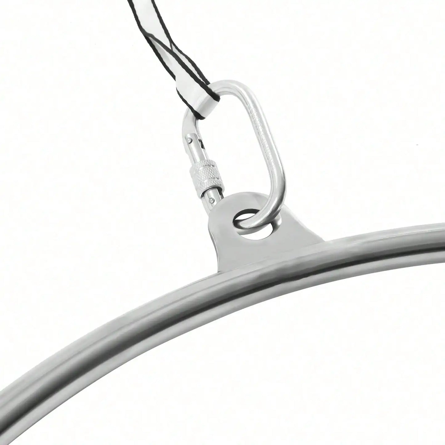 Aerial Lyra Hoop Gymnastics Ring Stainless Steel 350kg Load