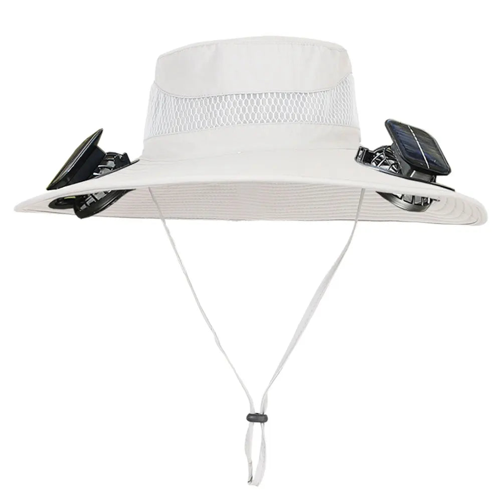 Solar Fan Hat