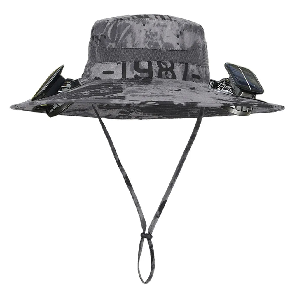 Solar Fan Hat