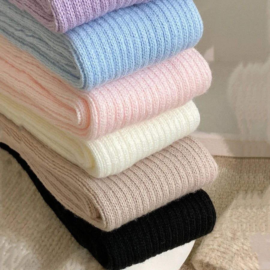 Guangdong Winter Yoga Leg Warmers Thigh High Socks