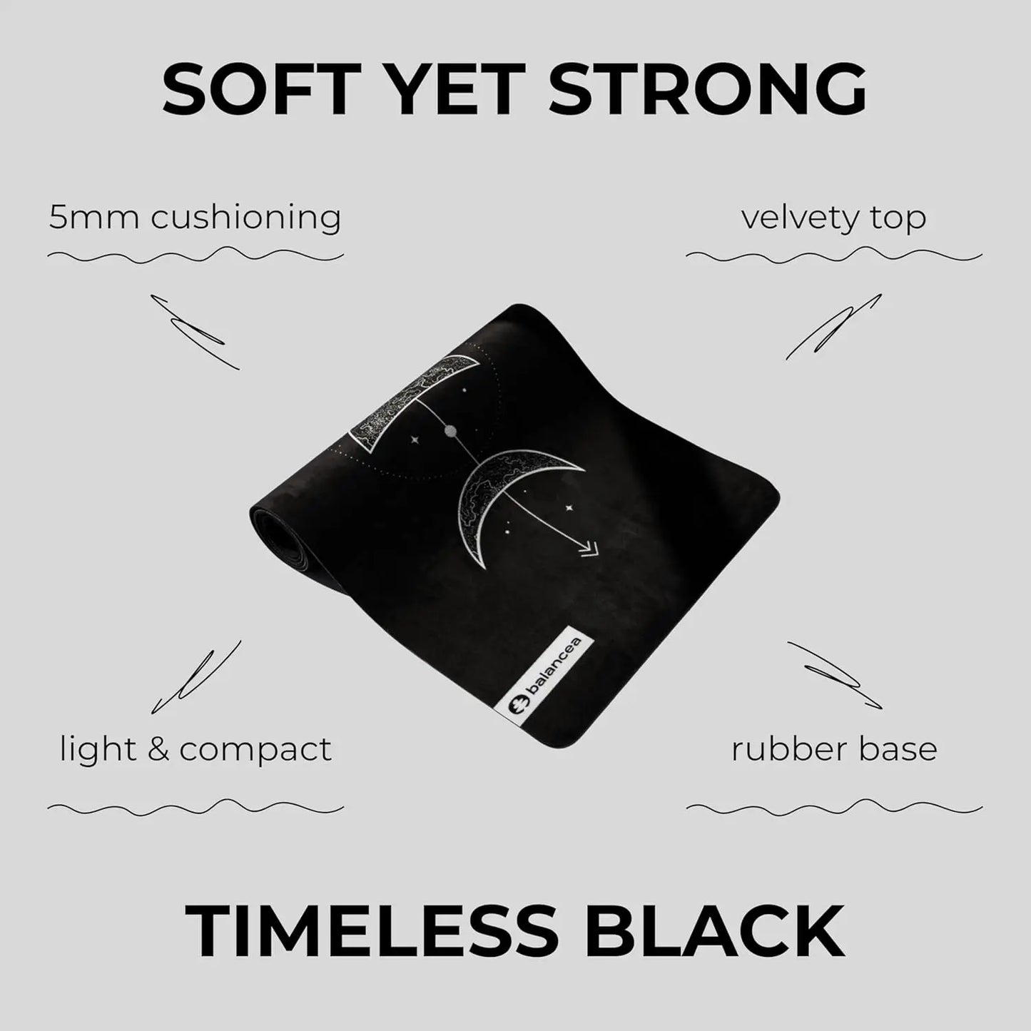 Eco Friendly Non Slip Yoga Mat With Strap For Home