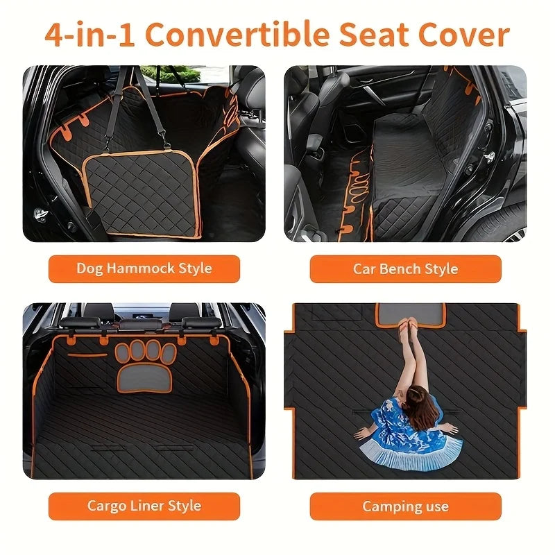 Heavy Duty Scratch Resistant Dog Seat Cover