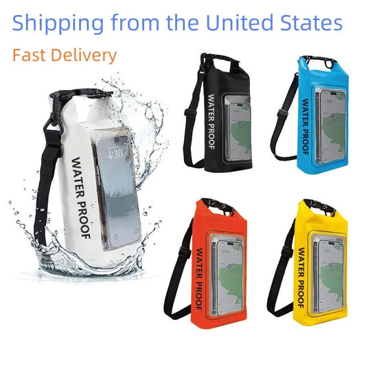 Daily Adventure Supplies 2L Waterproof Dry Bag Phone Pouch