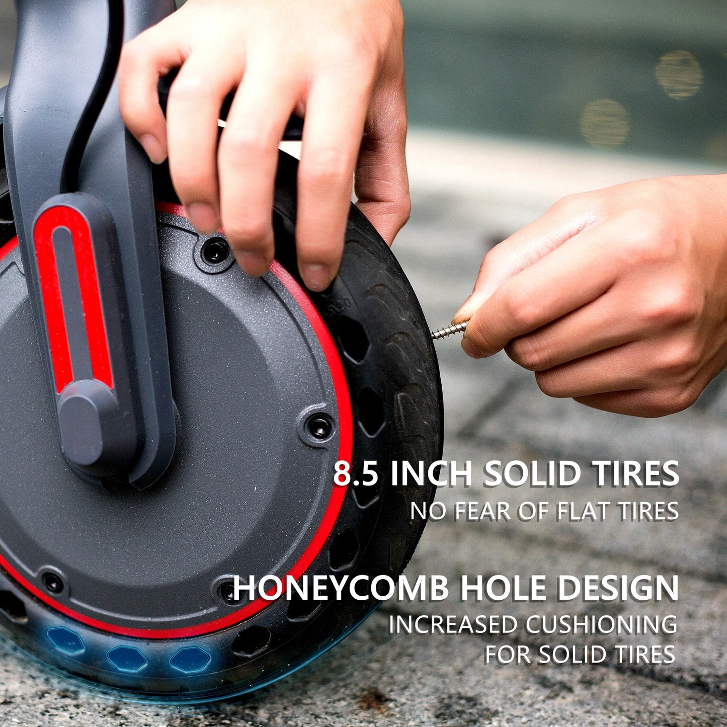 G5.0 Electric Scooter 36V 10.5Ah Battery 21 Mile Range Foldable