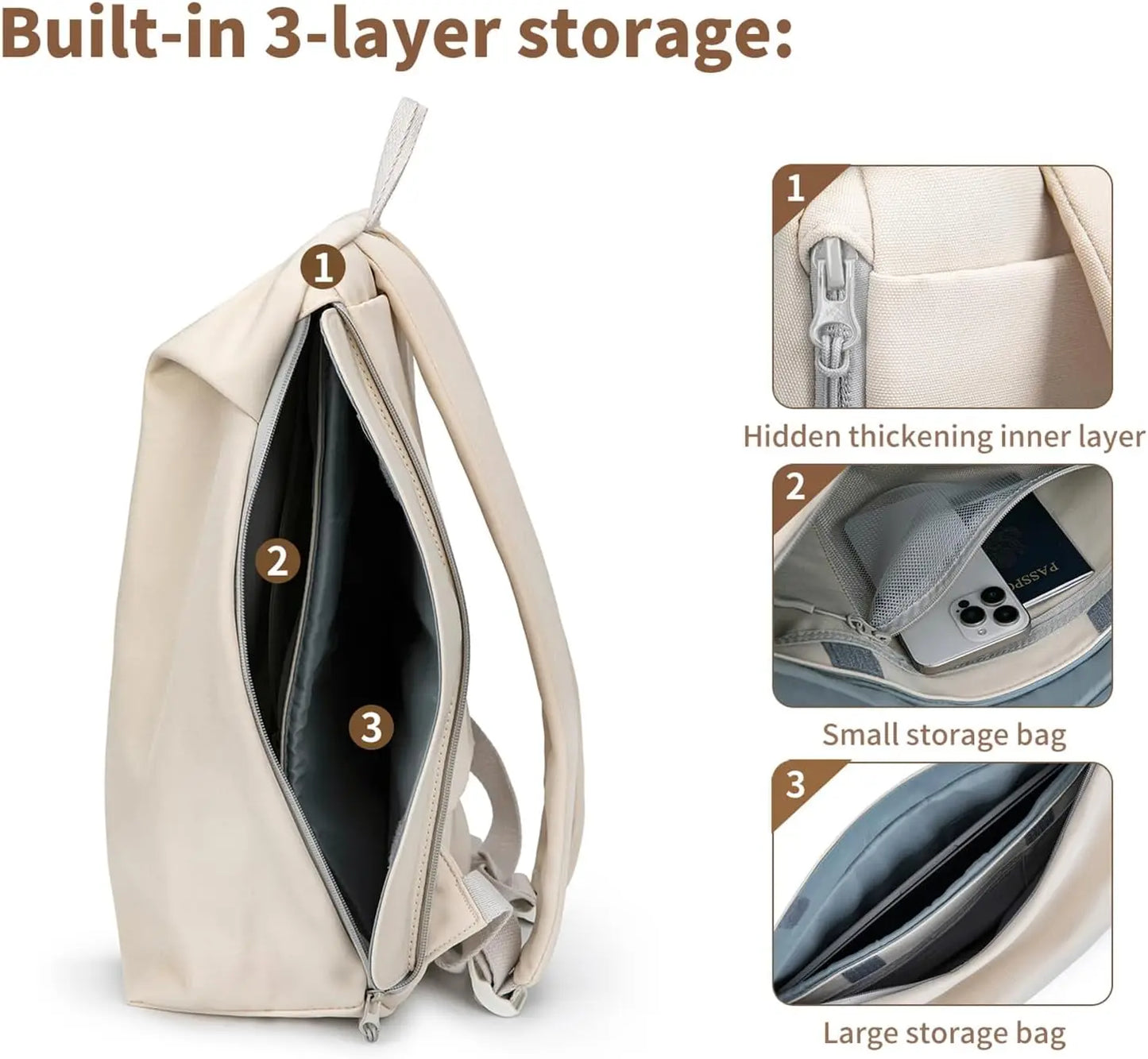 Daily Adventure Supplies Waterproof Laptop Backpack