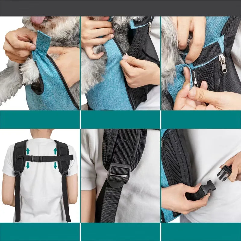 Daily Adventure Supplies Adjustable Dog Carrier Backpack