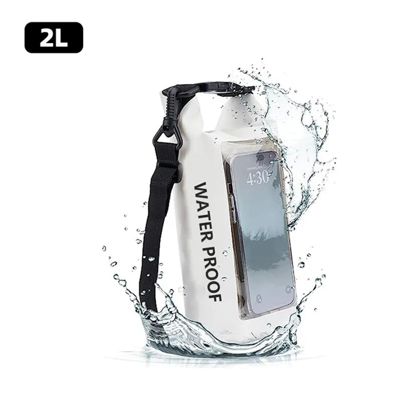 Daily Adventure Supplies 2L Waterproof Dry Bag Phone Pouch
