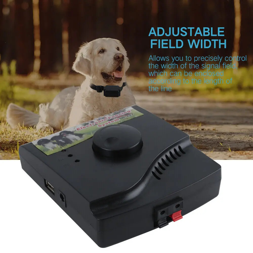 Electric Dog Fence System For Off Leash Training And Containment