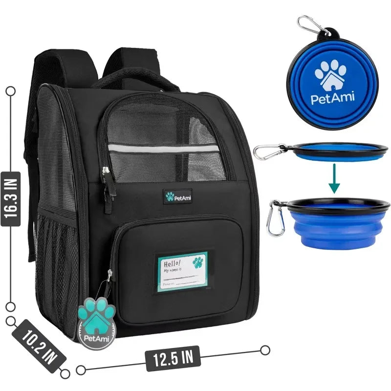 Daily Adventure Supplies Airline Approved Pet Backpack Mesh