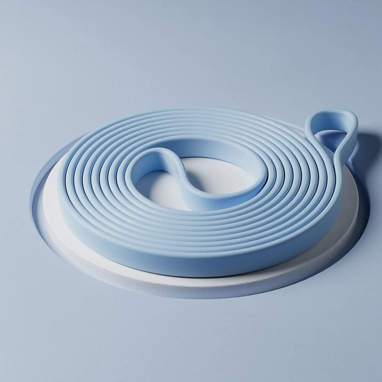 WOSWEIR Silicone Fitness Stretch Band for Yoga and Resistance Training