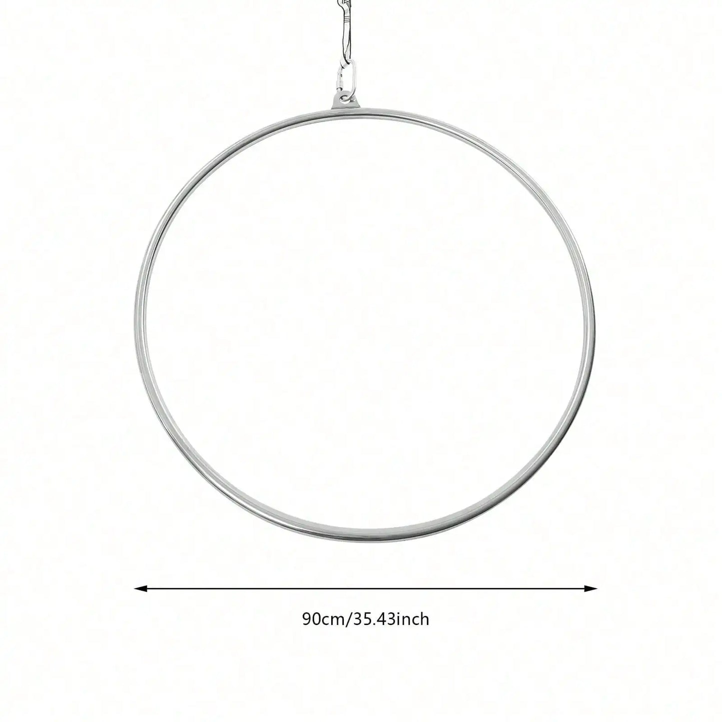 Aerial Lyra Hoop Gymnastics Ring Stainless Steel 350kg Load