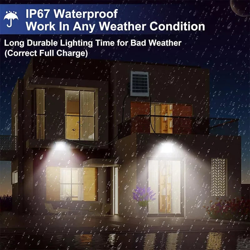 300W LED Solar Street Light Outdoor Flood Lamp For Yard