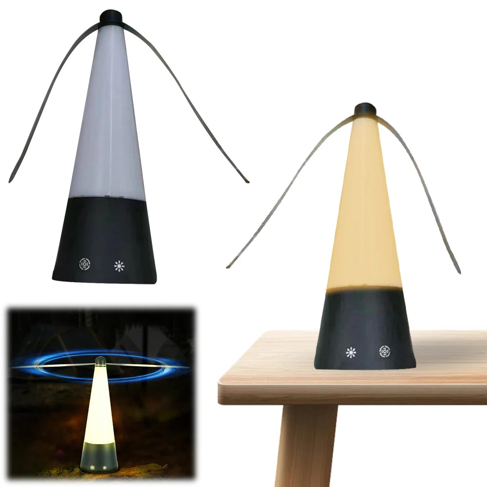 Daily Adventure Supplies Fly Table Fan Bug Deterrent LED