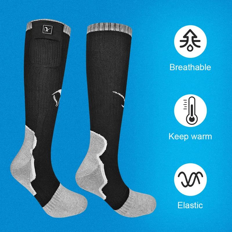 Electric Heated Socks With 3 Temperature Levels